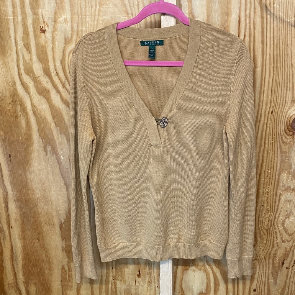 Lauren Ralph Lauren size L sweater